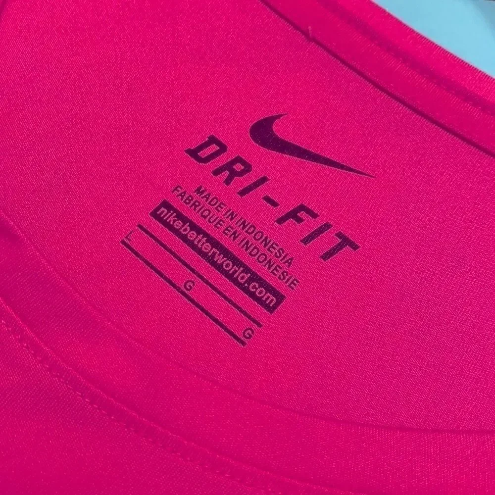 🎁🎁 NIKE DRI-FIT COLOR PINK SIZE LARGE